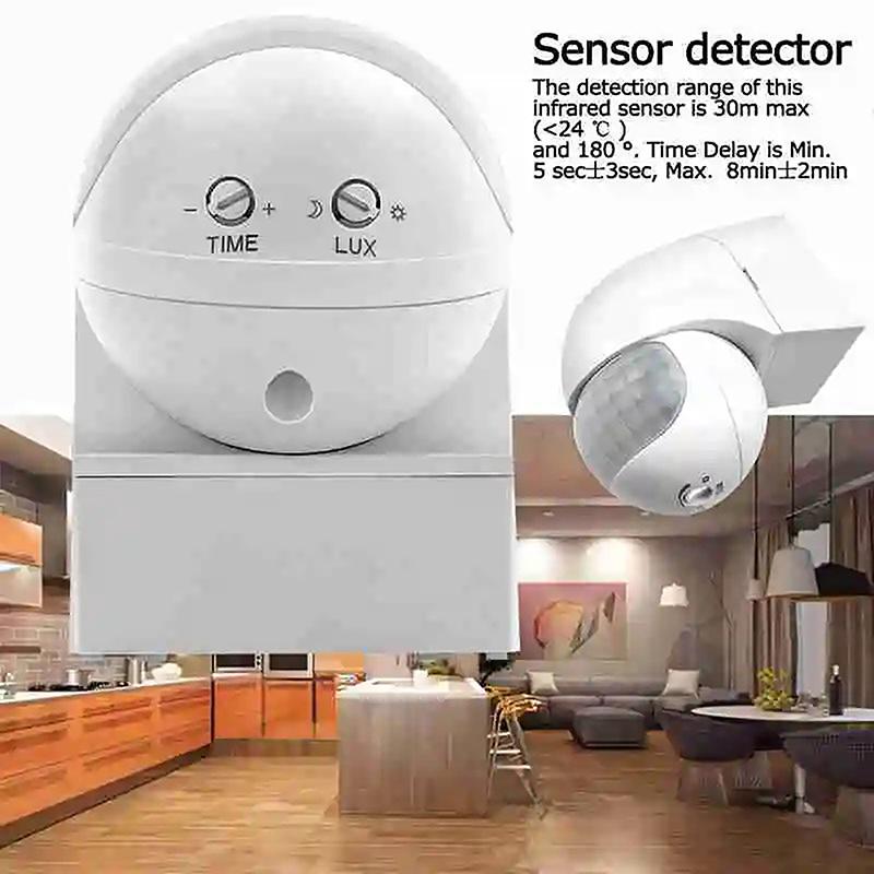 Outdoor Infrared Long Motion Ac100V~240V Wall Switch Pir Detectors Led Sensor Waterproof Timer Light Motion Sensor