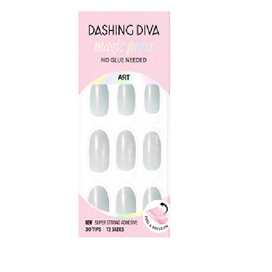 

DASHING DIVA Magic Press Nail/Pedi 62 types Pearly Sky Blue