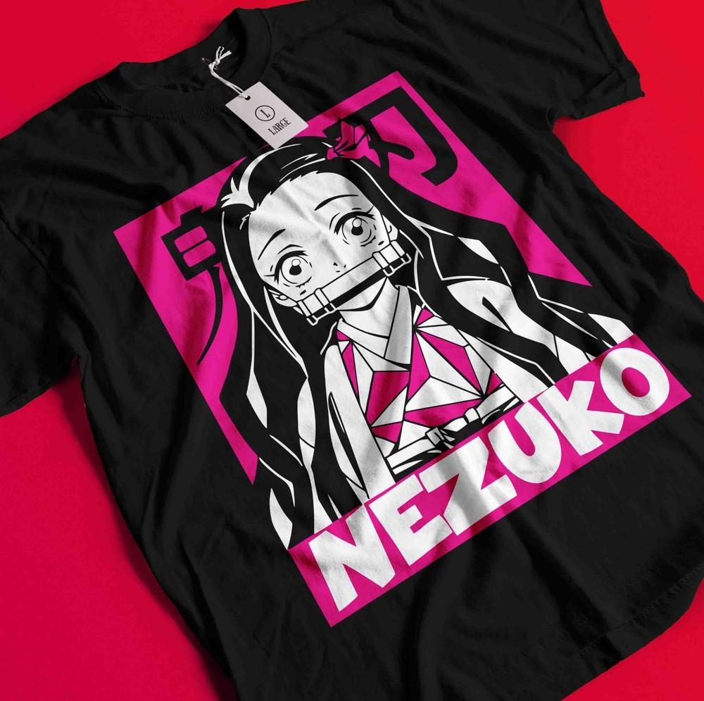 Demon Slayer Shirt Nezuko T-Shirt Tanjiro Tshirt Muzan Doma Tee Inosuke Zenitsu AA210