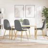 VidaXL 4x Dining Chairs Dining Chairs Dining Seats Kitchen Chairs Kitchen Furniture Home Interior 325679