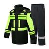 Reflective Rainproof Winter Coat with Thick Inner Liner for Traffic Duty and Cold Protection