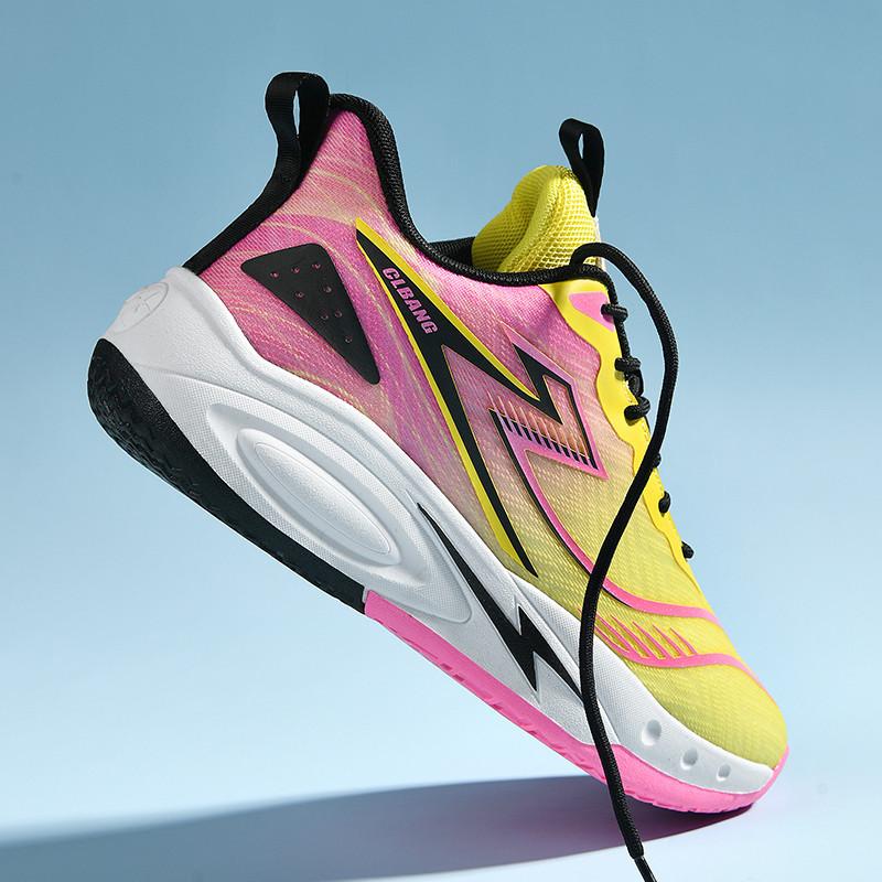 Mesh basketball shoes men's combat boots youth actual combat sports shoes running shoes junior high school children and students sports training