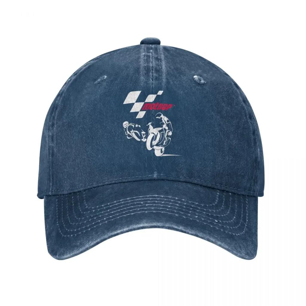 MotoGP Super Bikes Grand Baseball Caps Vintage Distressed Motorcycle Racing Pullover Headwear Unisex Women Outdoor Workouts Hats