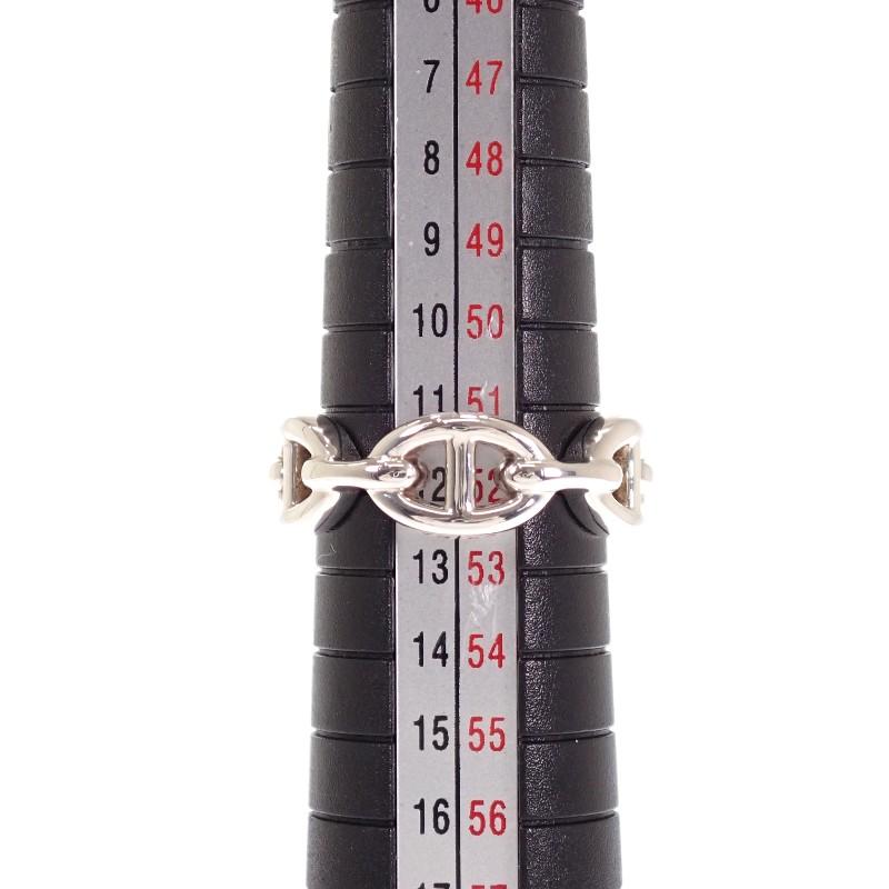 HERMES H109507B #12(JP-Größe)  Ring Silber925 Damen
