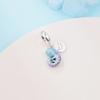 Fits Europe Bracelet Femme 925 Sterling Silver Colour-Changing Chameleon Dangle Charm Beads for Women DIY Jewelry Making