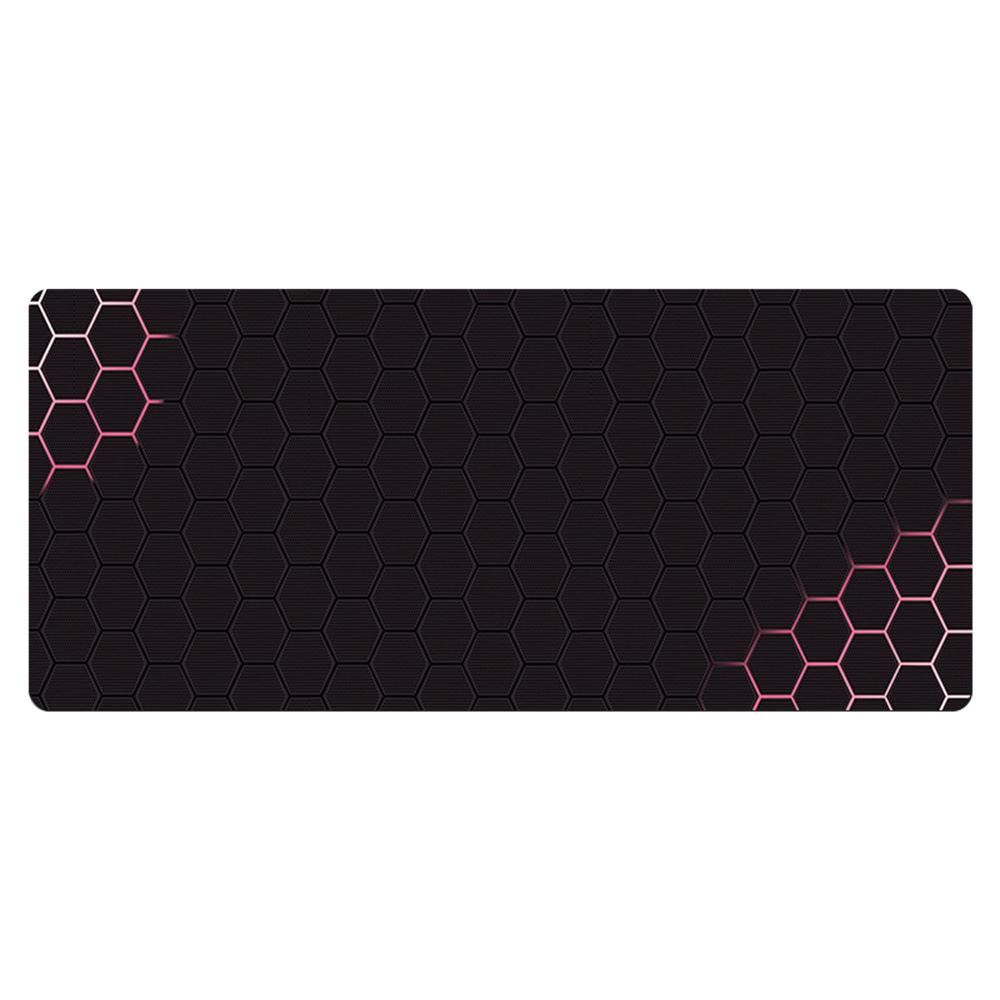300x700x2mm Large Mouse Pad Honeycomb Pattern Anti-skid Rubber Desktop Mat