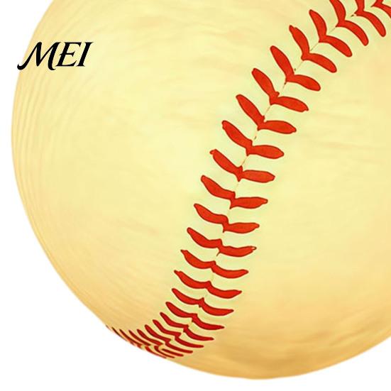 Cordless Desk Lamp Realistic Baseball Night Light, Decor Lamp, Portable Ambient Decorative Lamps Lighting Ornament for Bedroom Office, Creative Sports