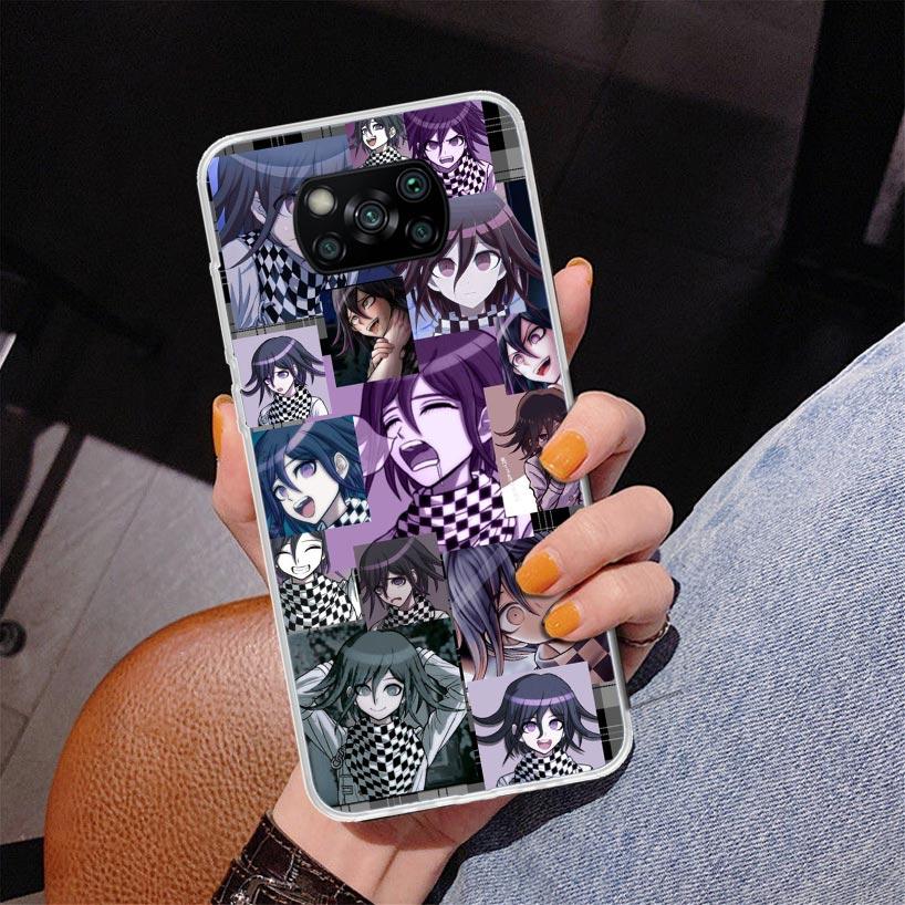 Danganronpa Kokichi Ouma Phone Case For Xiaomi Poco X7 X6 X5 Pro F7 Ultra Redmi 15C 15 13C 13 12C 12 10 10A 10C 9 9A 9C 9T Cover