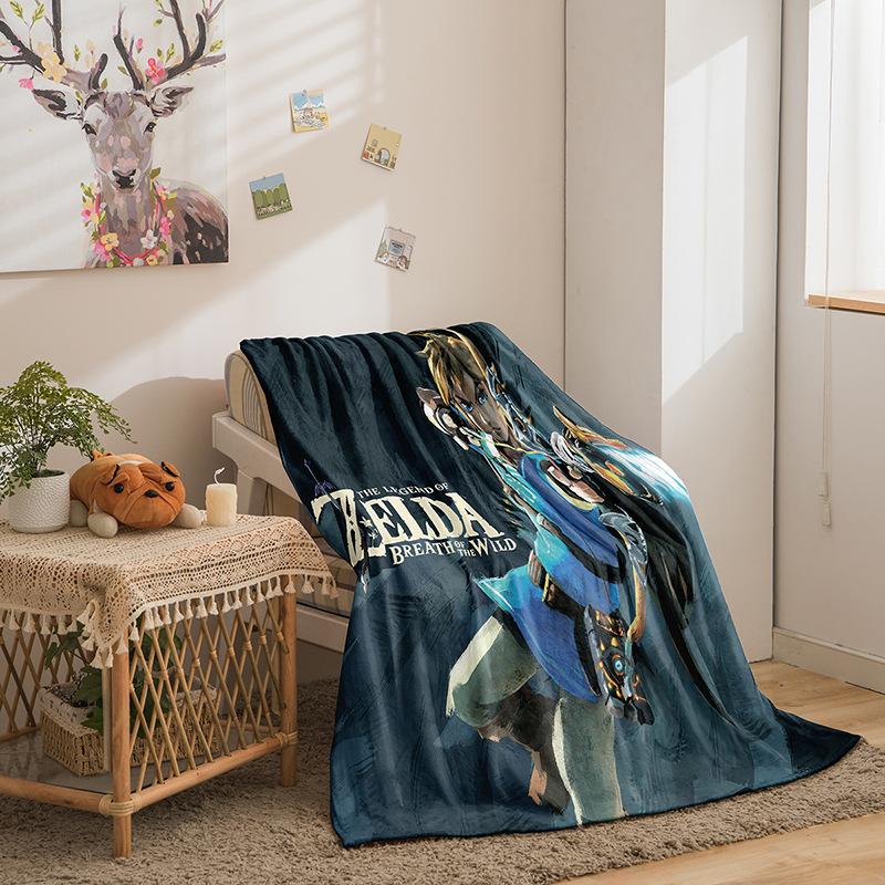 Cartoon Doppelseitige Flanell 3D Digitaldruck Decke Decke