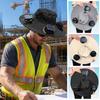 UV Protection Summer Fan Visor Cap Breathable Fishing Bucket Hat Solar Fan Hat  Hiking