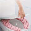 Thick Washable Toilet Seat Cushion with - Soft Plush Toilet Lid Cover,Non-Slip Ring for s &,All-Season Bathroom Pad (Over Rim)