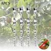 Outdoor Reflective Wind Twisting Ornamental Bird Scare Rod Deterrent Rod Garden Supplies
