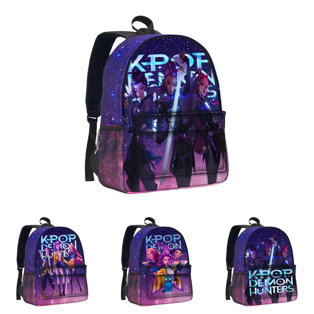 Hunter Witch Group Kpop 3d Starry Sky Backpack With Urban Minimalist Style For Teens And Adults