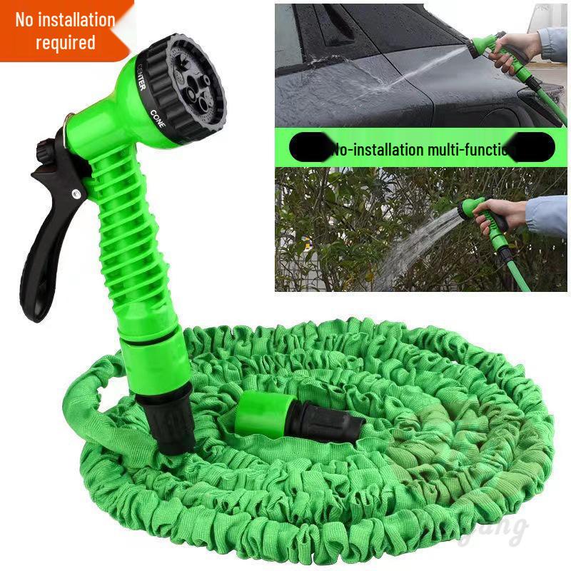 Retractable Telescopic High-Pressure Watering Hose & Car Wash Gun