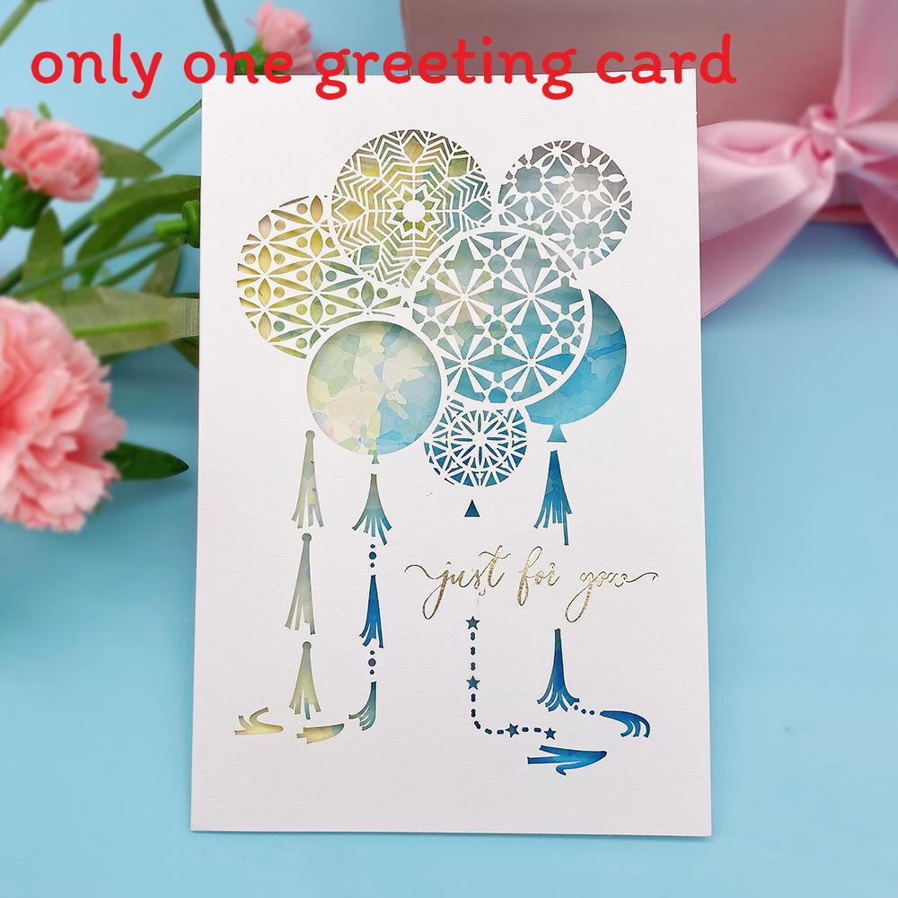 Mothers Day 3d Paper Card With Handmade Thank You Design For Celebrations