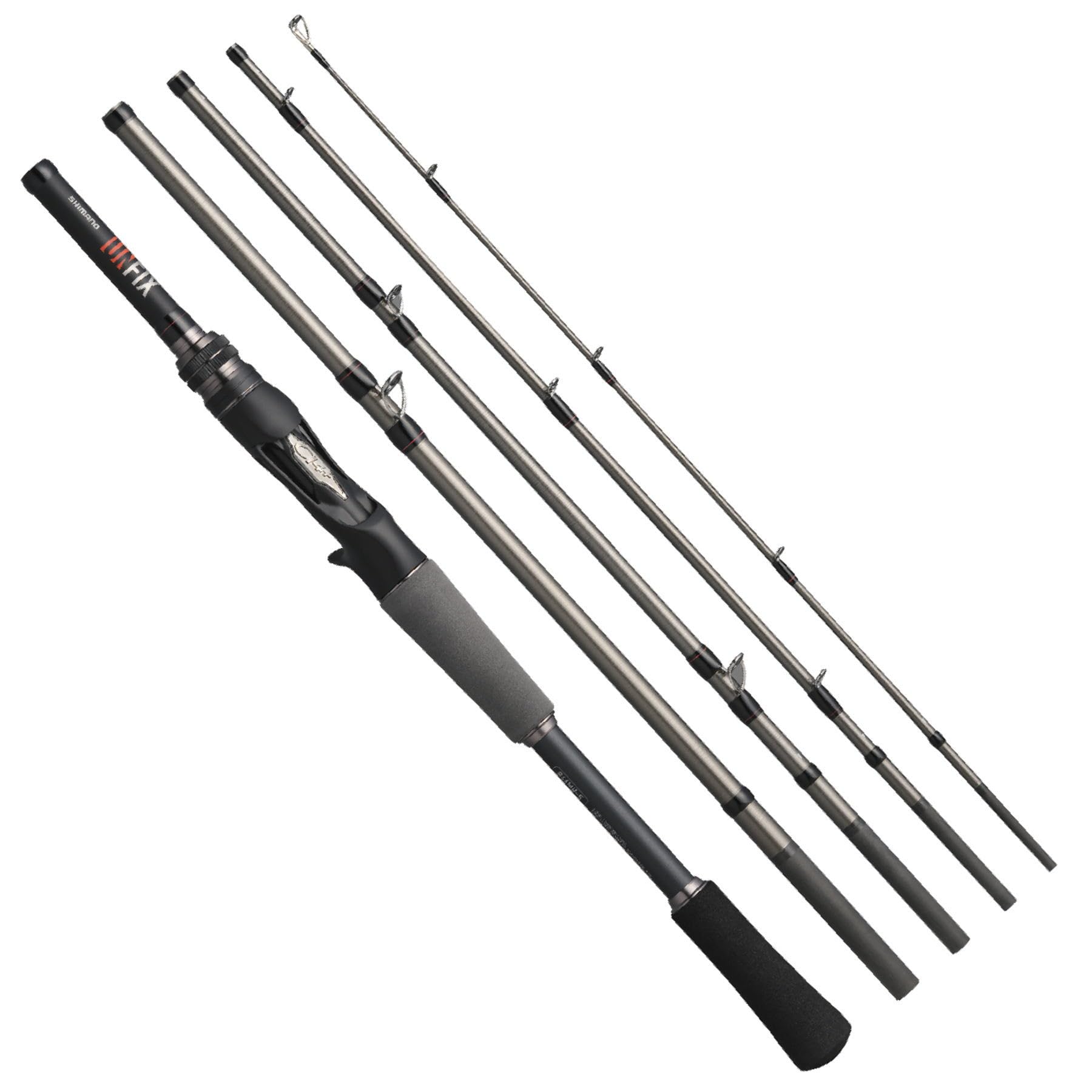 Удилище Shimano Freestyle 24 Unfix B66MH-5 чёрный