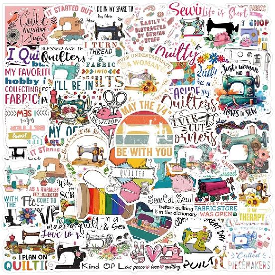Daily Kitchen Stickers,50pcs Baking Stickers,Kitchen Sticker, Pot Sticker,for Water Bottle,Waterproof Vinyl for Laptop Computer Phone Bumper