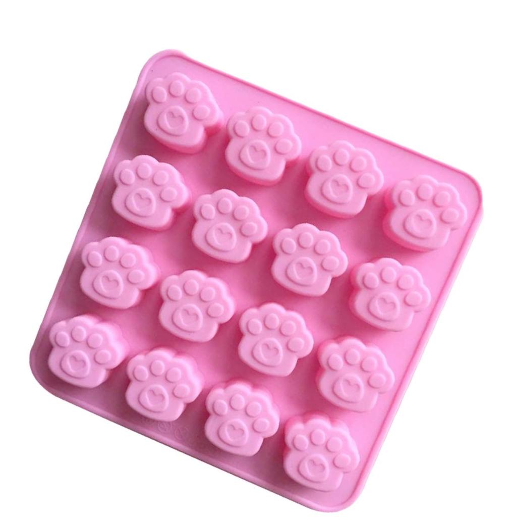 Silicone Paw x 16 pieces Molds, Small, 2.6cm 3cm,