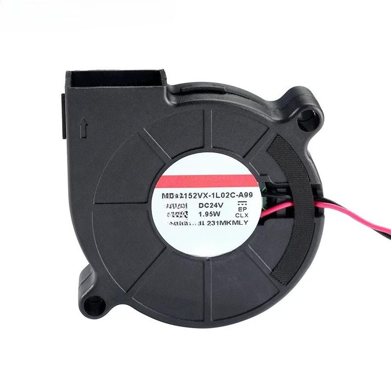 Fan Centrifugal DC Cooling Turbo Fan  Printer Blower Fan 5015 24V 0.41A Double Bearing Blower