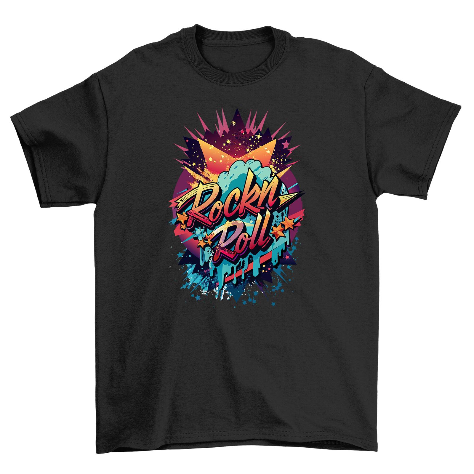 

Retro_78 Rock and Roll T-Shirt Mens Womens Tees Top - Vintage Feel and Rockin Styles! Funny Unisex P M