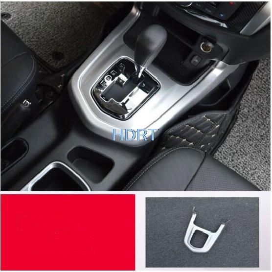 For Nissan Navara NP300 Terra 2018 Stickers ABS Chrome Car Styling Frame Decoration Cover Interior