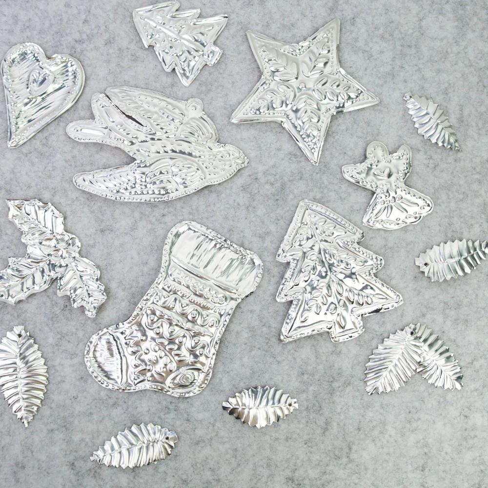 70mm Thick Craft Sewing Tool Set Tin Foil Paper Gold Foil Christmas Ornament Making Kit Handmade Engraving Foil Paper Craft Kit