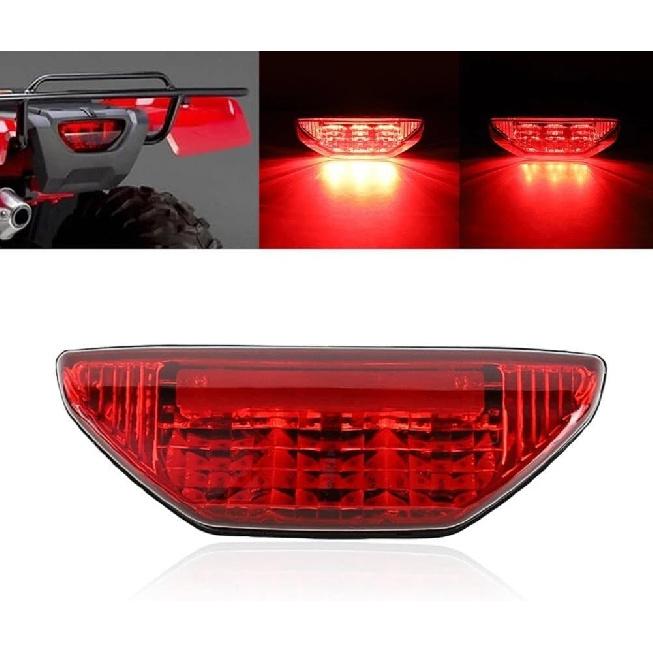 

LED Tail Light Waterproof Compatible with Honda Recon TRX250TE TRX 250 300 400EX Rancher 420 TRX500 TRX700XX(1 PCS) (Black) Replace# 33700-HN1-A71