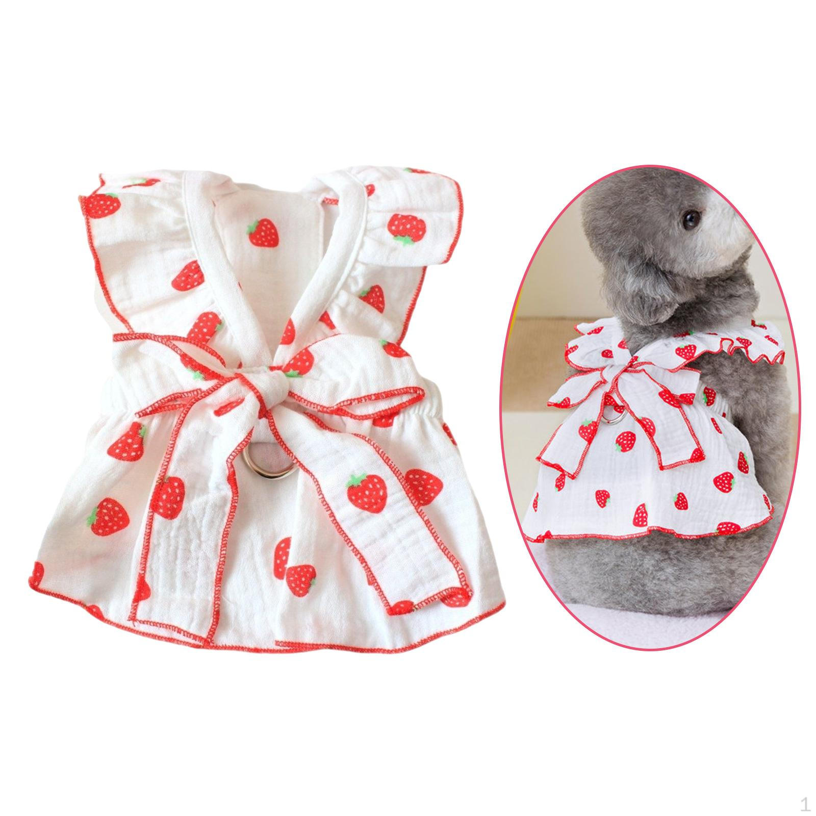 

Шикарная одежда для маленьких собак и кошек - модный наряд XL белый