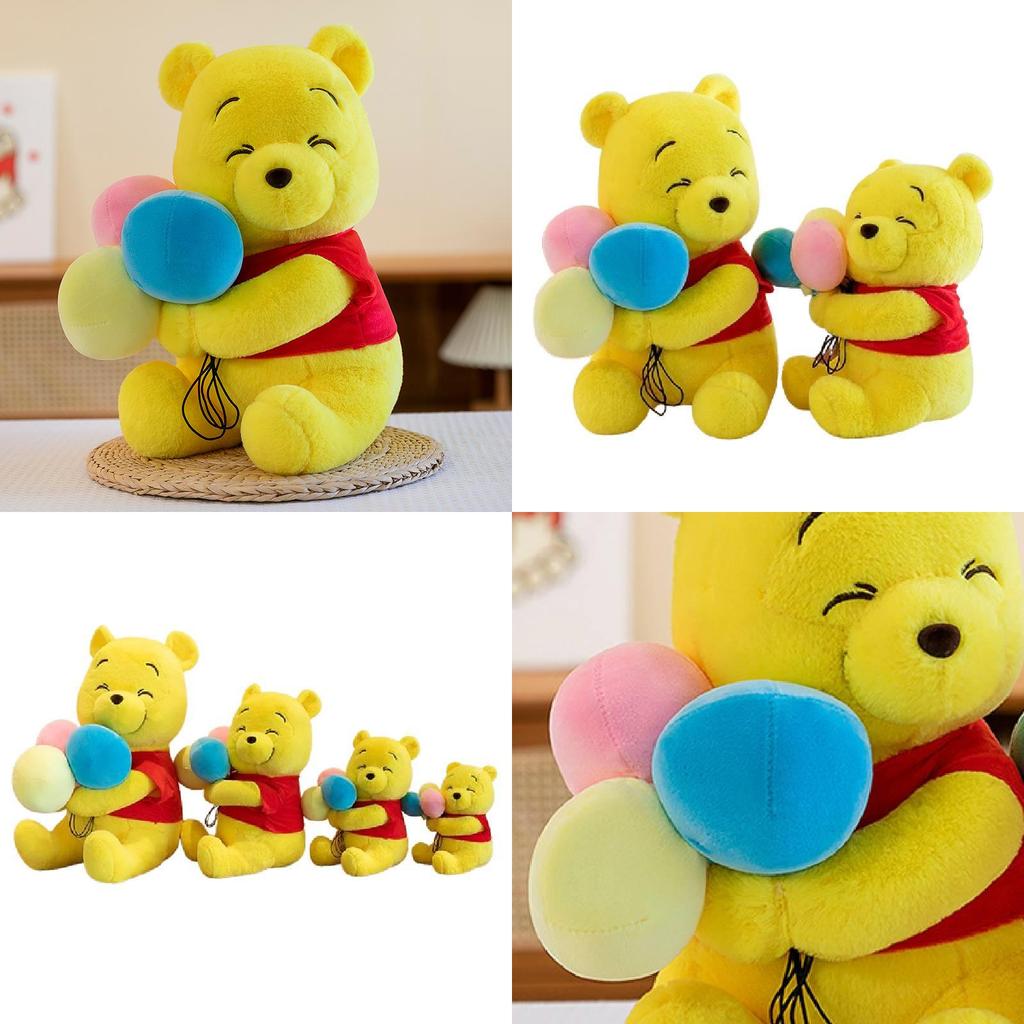 Adorable Winnie The Pooh Balloon Plush Toy Pillow For Girls Sleep Time Gift