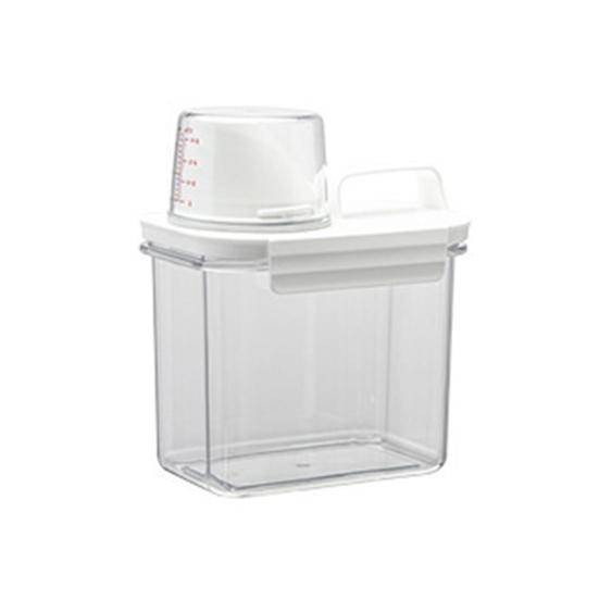 Airtight Food Storage Container Plastic Kitchen Organizer Bin with Pouring Spout And Measuring Cup Lid for Dry Food Rice Sugar Pet Food S