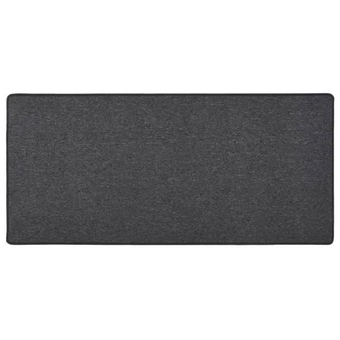 VidaXL Tapis de couloir Anthracite 80x150 cm