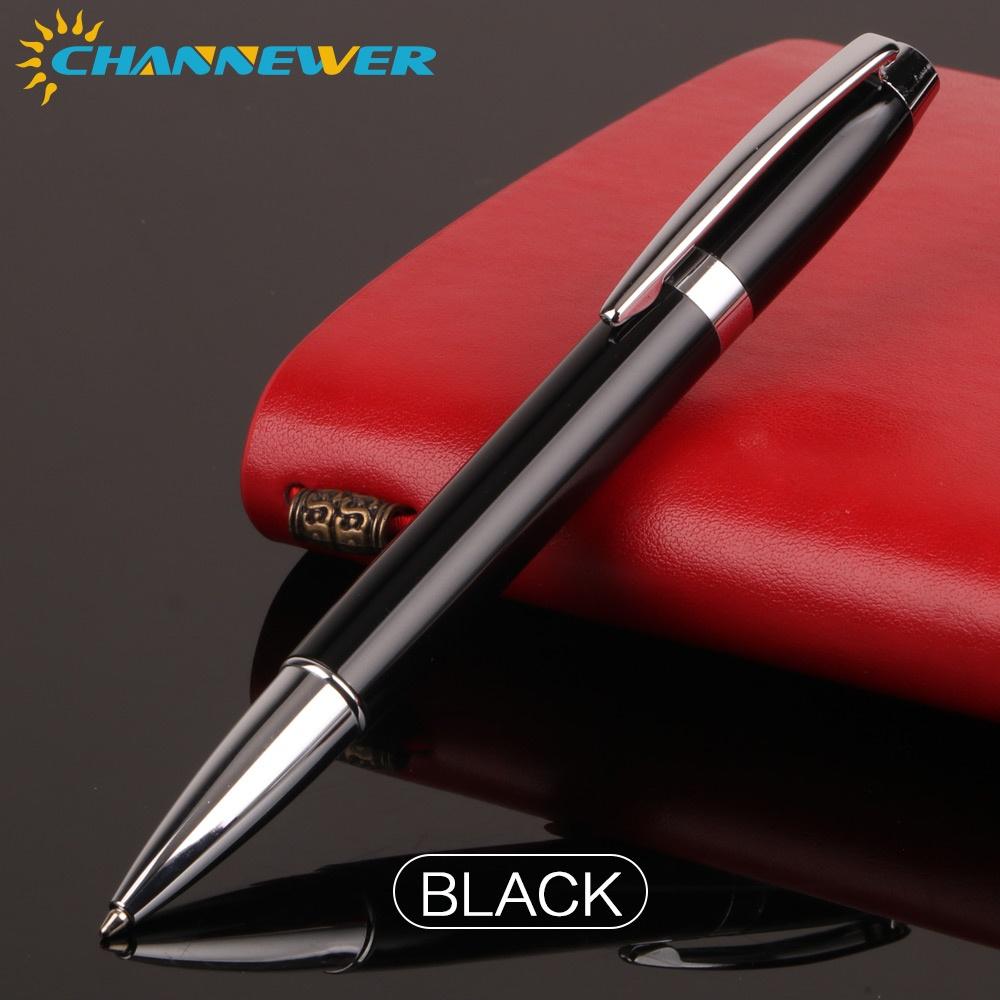 

STONEGO Metal Retractable Rollerball Pens Smooth Writing Ballpoint Classic Elegant Gift Pens Stationery Signature Black Ink