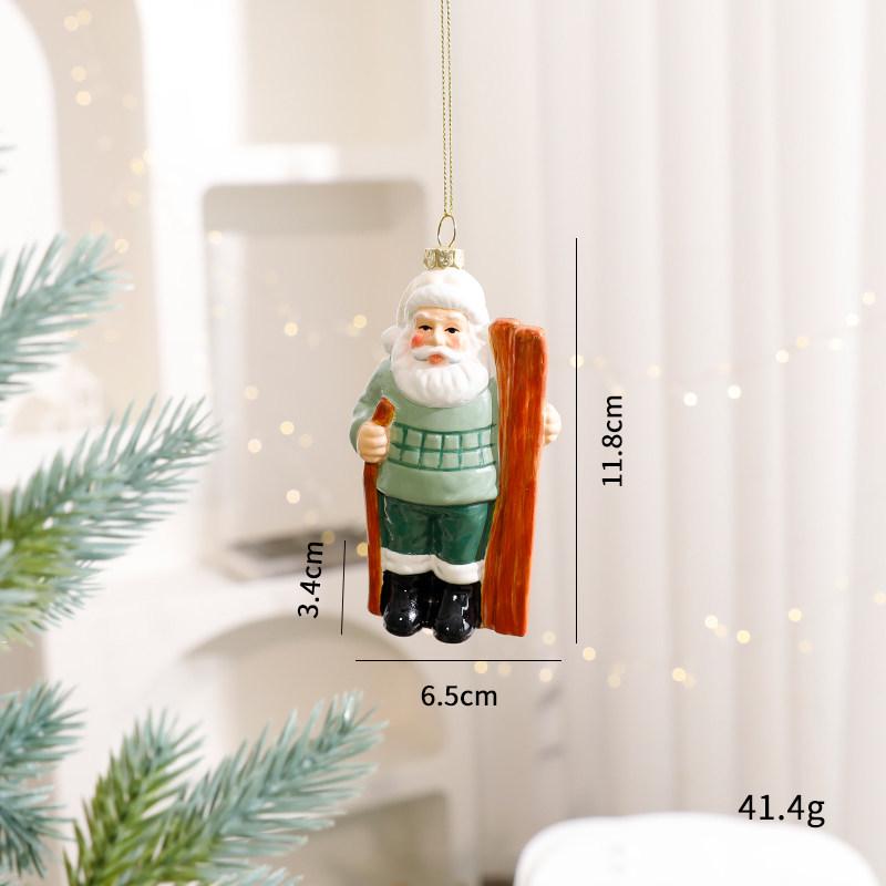 Christmas Old Man Pendant Ornament for Tree Festive Decoration