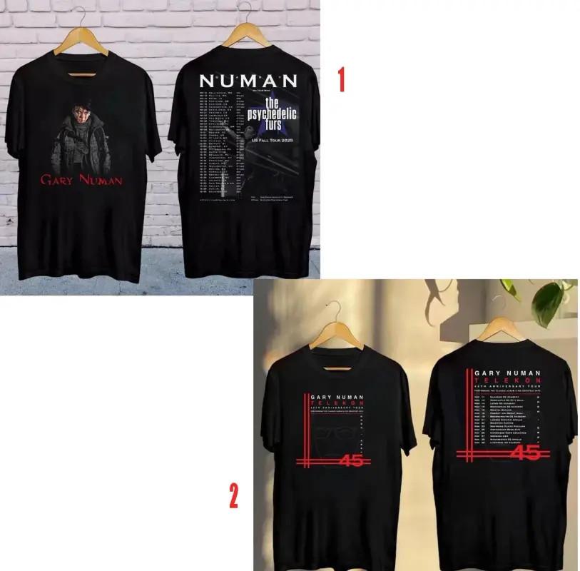 Gary Numan Telekon 45th Anniversary Tour 2025 Unisex T-Shirt M