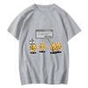 Summer Tshirt Funny Fun Biscuit Cartoon System Creative Printing Design Print Casual Cool Women Tshirt Top Clothing