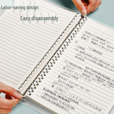 B5 Detachable Coil Ring Binder Thickened Notebook - High Aesthetic Ins Style