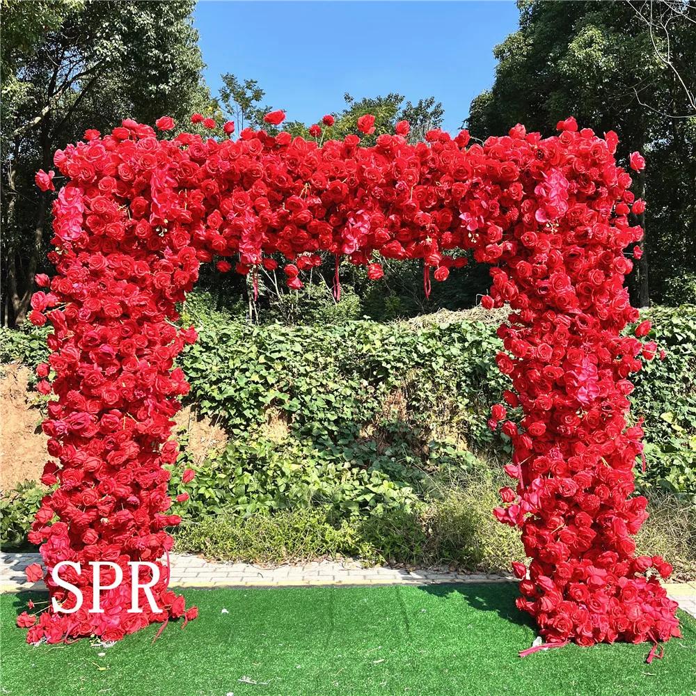 

Hot sale Bridal Bouquet Wedding Birthday Party Holiday Decorations Arches Cheap Faux Decorative Flower Walls 0.5 meters