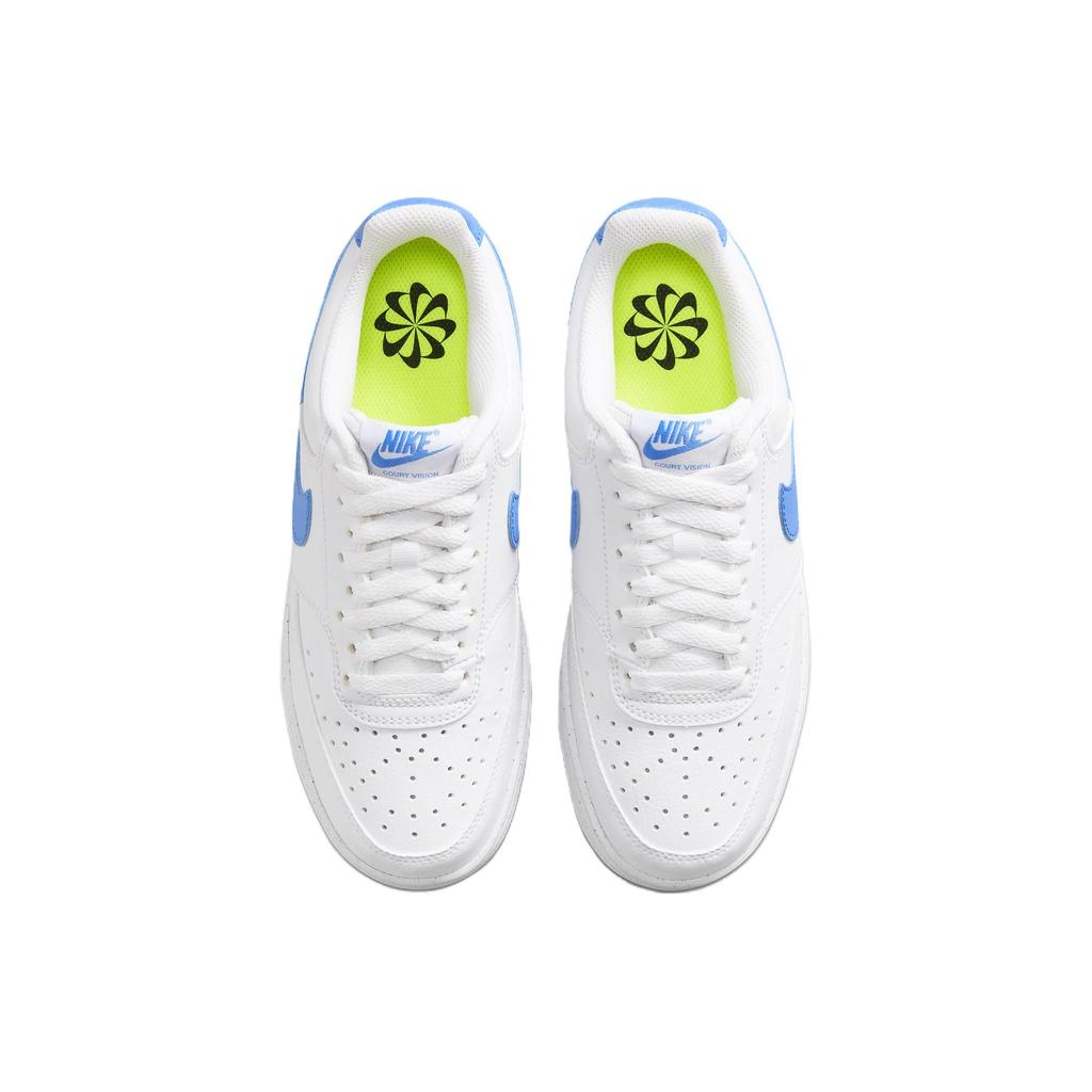 New Nike Court Vision 1 Low Next Nature 'White Sky BLue' Women's DH3158-107