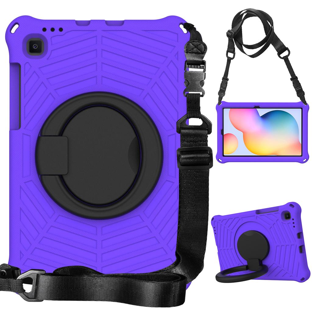 Rotating Case For Samsung Tab S6 Lite SM-P620 625 610 613 A8 10.5 SM-X200 205 207 A7 10.4 T500 S6 S5e A 1.0 T510 EVA Stand Cover