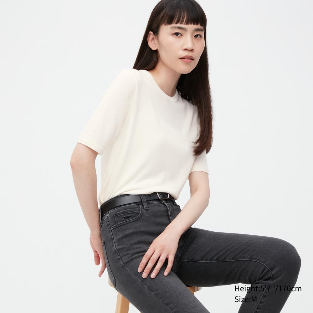 

Свитер UNIQLO Extra Fine Merino с круглым вырезом (5 копий)