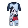 Disney Childrens/Kids Mickey Mouse Contrast Sleeves One Piece Swimsuit