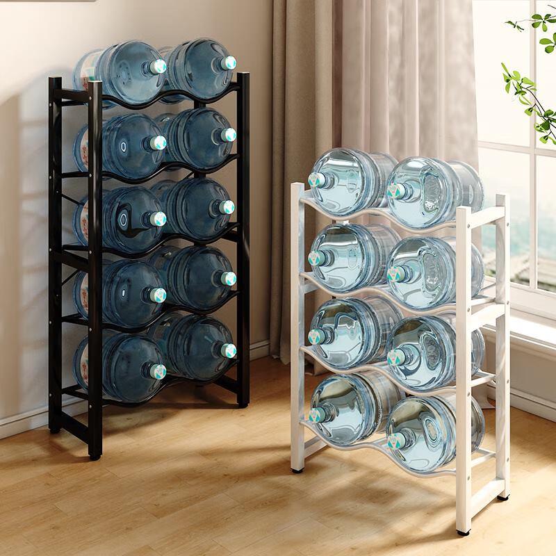 3-Tier Floor-Standing Water Bottle Storage Rack