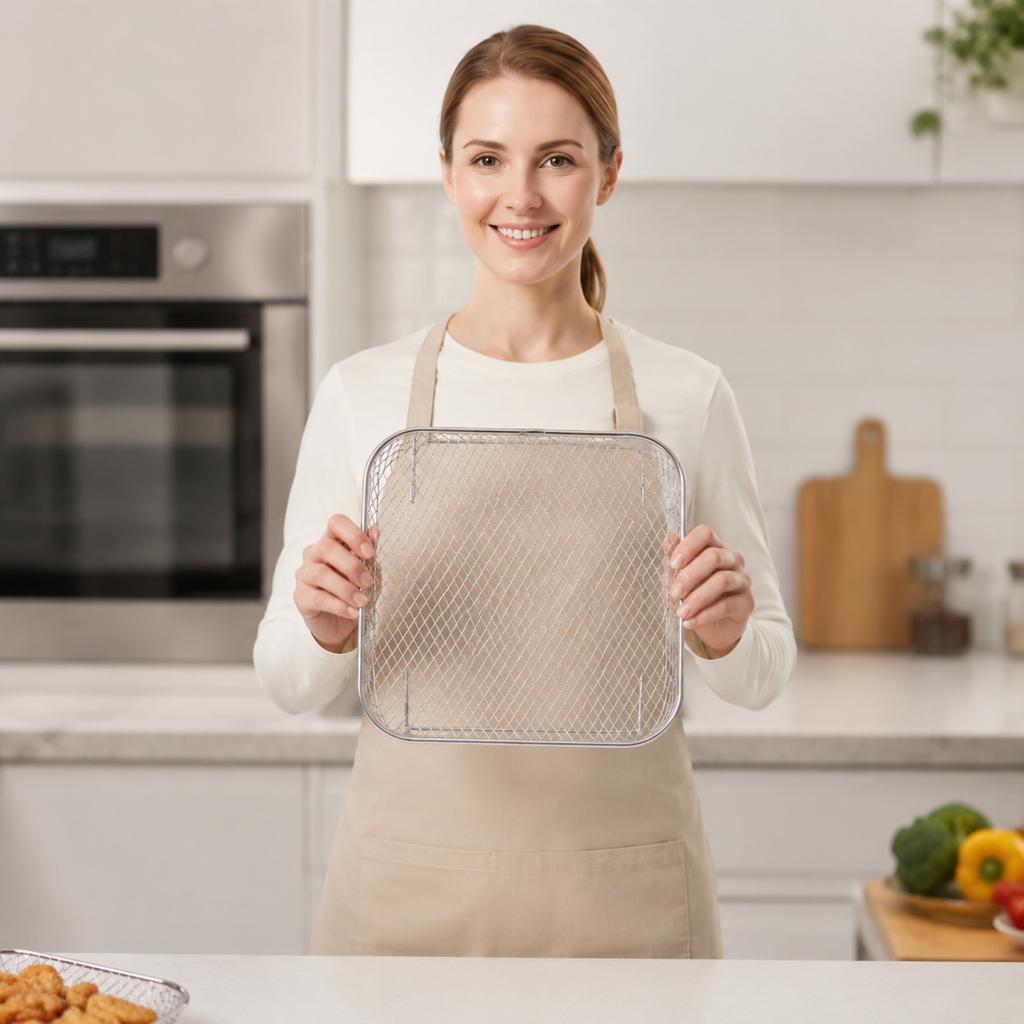 Stainless Steel Cooling Rack Multifunctional Draining Rack Dehydration Rack Suitable for Steaming and Baking Kitchen Use Durable Wire Mesh Grid