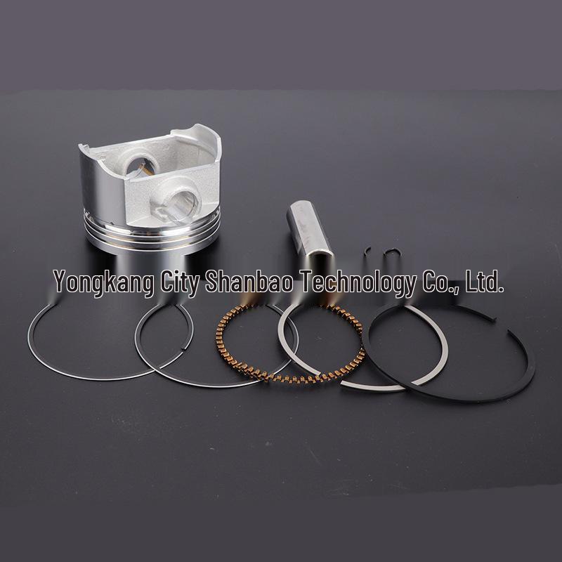 67MM Air-Cooled Piston Kit for CG250CC Motorcycle, Compatible with Zongshen, Loncin, Lifan, Kart, and ATV.
