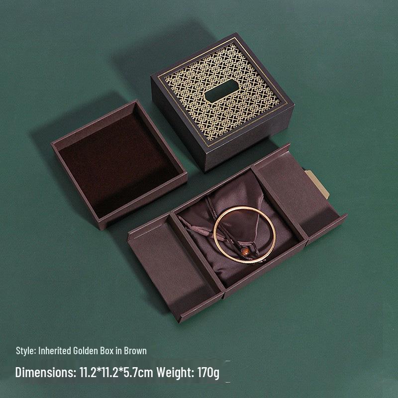 Dafuku Jewelry Box: Antique-Style Drawer Bracelet & Ornament Storage
