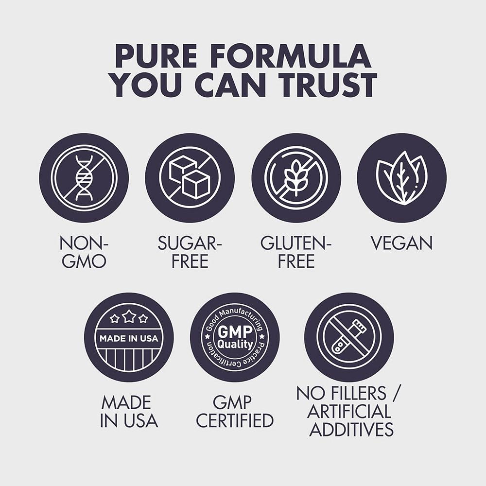Bcuelov 7 types of magnesium composite capsules containing magnesium glycinate magnesium manganese citrate and vitamin B6 to aid sleep