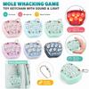 Interactive Gameplay Whack A Mole Game Mini Whacker Game Toy Game Toy Keychain  for Boys and Girls
