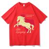 Ella Langley Scegliendo Magliette Texas Carine Moda Casual Cotone Alta Qualità Comodo Morbido Estivo Casual Manica Corta Abbigliamento