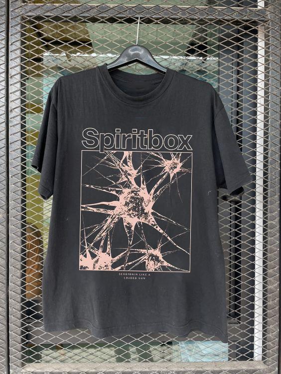 

Spiritbox Band Serotoni Like A loaded Gun T Shirt Full Size S-5XL Unisex T-Shirt XL