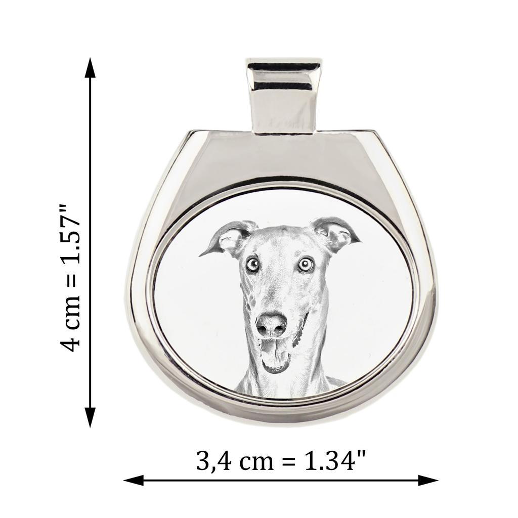 Italian Greyhound, Italian Sighthound – Dog necklace, personalized pendant with a photo | Art-Dog